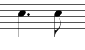 Eighth Note + Eighth Rest